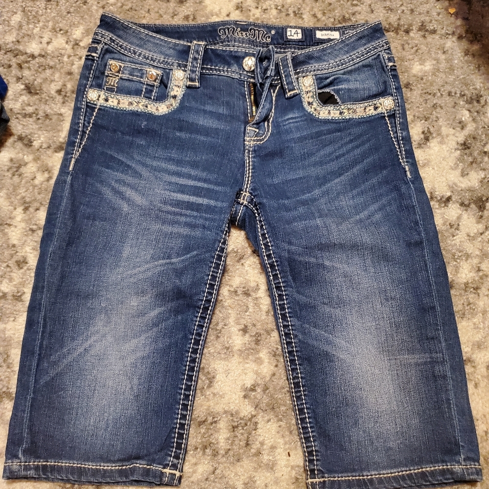 Miss Me Bermuda shorts size 14